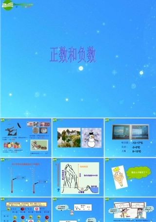 七年级数学上册 正数和负数课件(5)课件 人教新课标版 课件