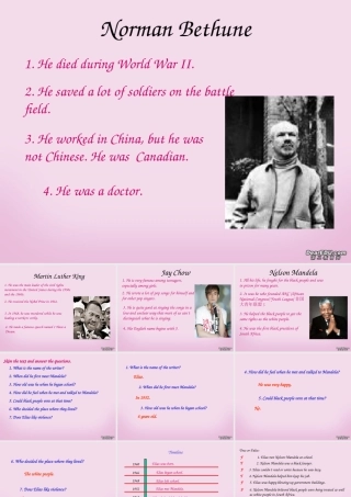 Unit5 Nelson Mandela WR 新课标 人教版 课件