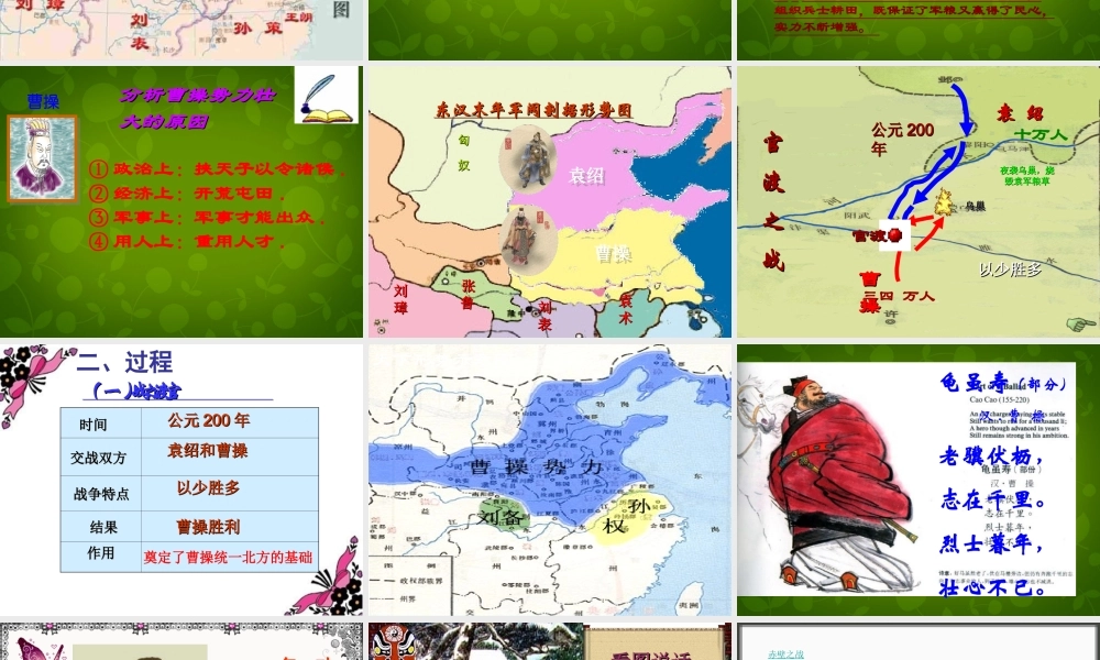 七年级历史上册 18 三国鼎立课件1 新人教版 课件