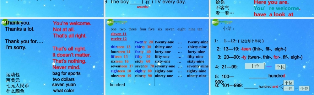 中考英语复习专题 7AUnits6-7复习课件