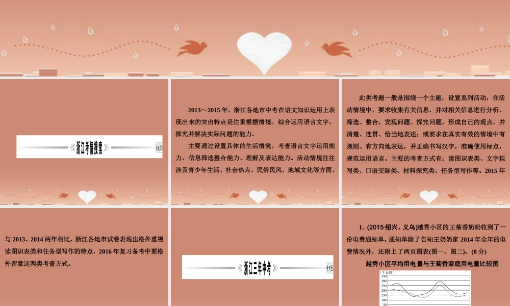 中考语文 第二篇 语文知识积累与运用 专题五 语文知识运用讲解课件