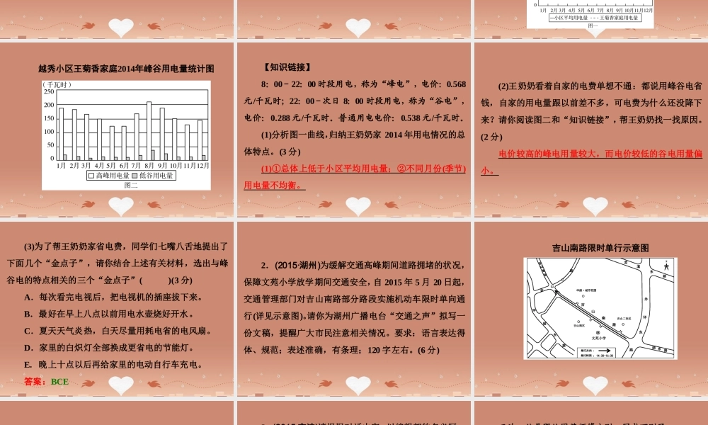 中考语文 第二篇 语文知识积累与运用 专题五 语文知识运用讲解课件