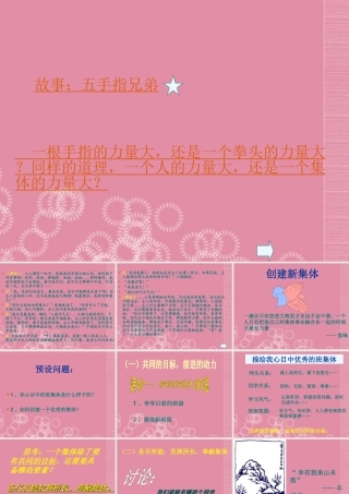 七年级政治上册 第1单元 第一课第二框创建新集体课件 新人教版 课件