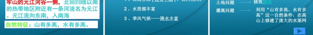 七年级历史与社会上册 第四单元第二课(与山为邻)课件人教新课标版 课件