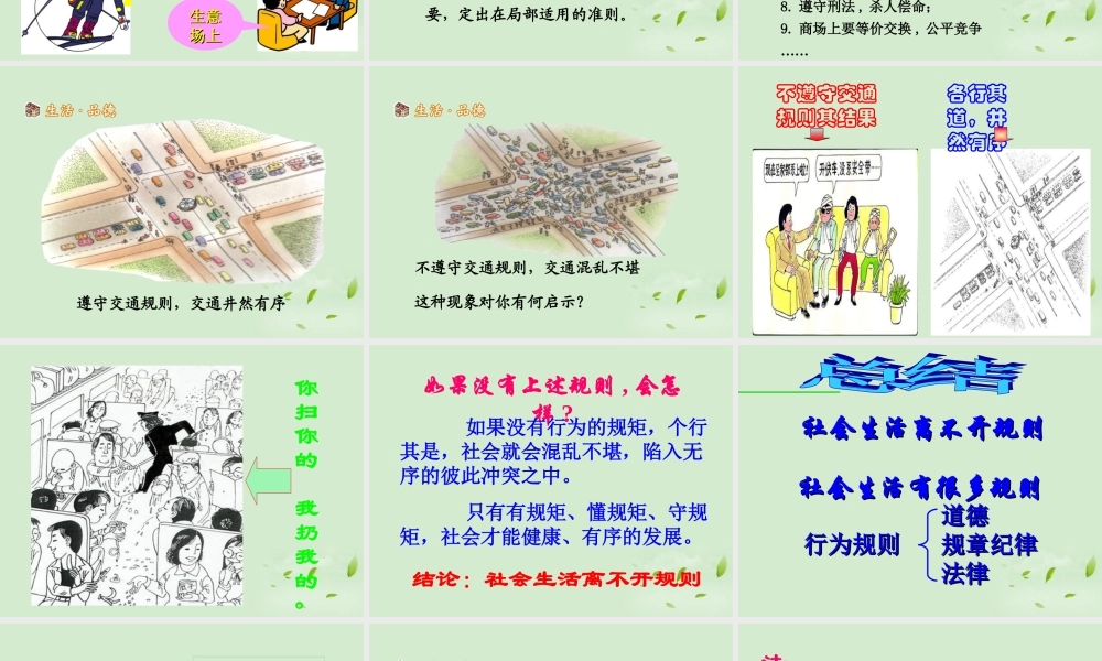 七年级政治上册(法律是什么)课件 湘师版 课件