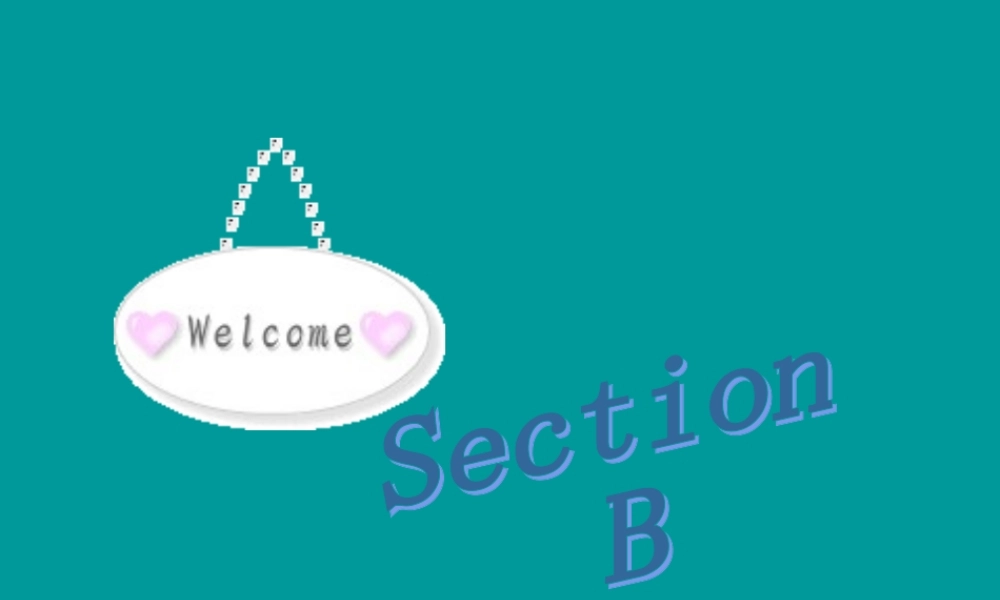 topic1 sectionB 七年级英语上：Unit 2 Topic 1 I have a small nose课件(仁爱版)