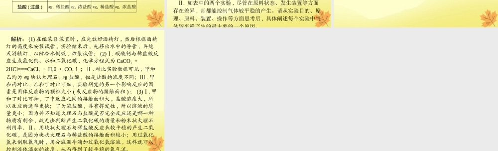 九年级化学 重点题目 期末统考卷(一)课件 (新版)新人教版 课件
