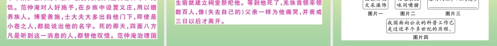 (河北专版)九年级语文上册 第三单元 10 岳阳楼记作业课件 新人教版 课件