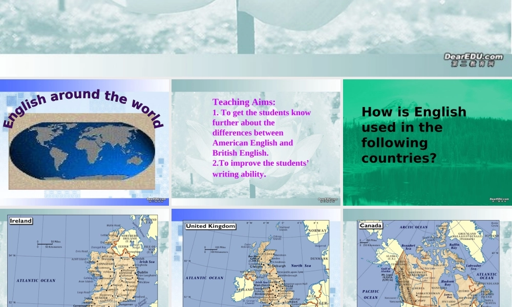 Unit2 English around the World Integrating Skills课件示例一人教版 课件