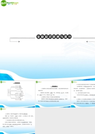 (随堂优化训练)八年级地理上册 第一章 全章知识回顾与提升课件 湘教版 课件