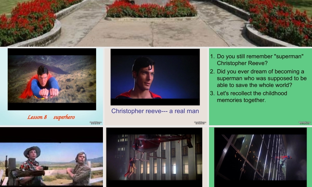 Modeul1 Unit2 Lesson4 Superhero 北师大版 课件