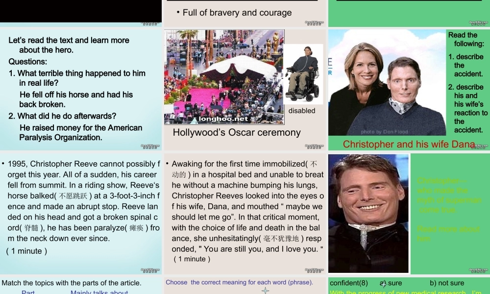 Modeul1 Unit2 Lesson4 Superhero 北师大版 课件