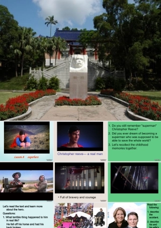 Modeul1 Unit2 Lesson4 Superhero 北师大版 课件