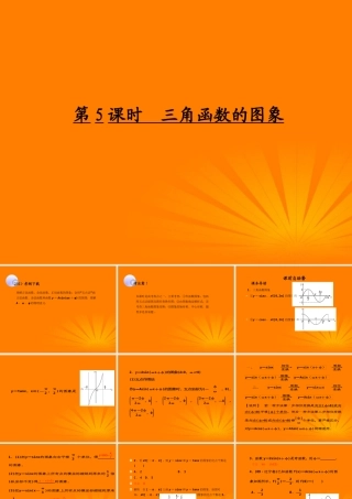 5三角函数的图象课件