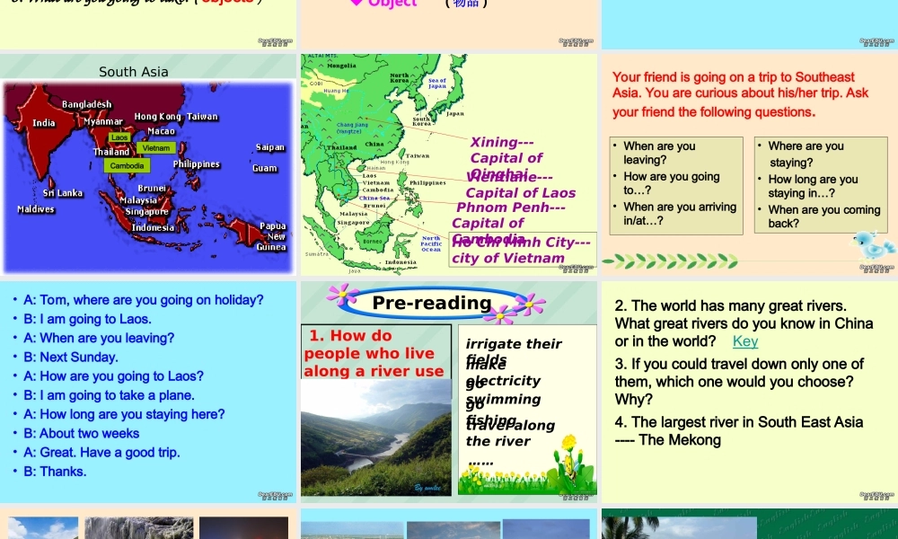 Module1 Unit3 Travel Journal warming up and reading 新课标 人教版 课件