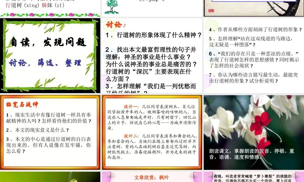 (短文两篇)课件 七年级语文上册第二单元(短文两篇)课件3套人教版