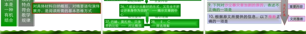 6现代文阅读A 高考语文冲刺分类复习课件全集上 新课标 人教版 高考语文冲刺分类复习课件全集上 新课标 人教版