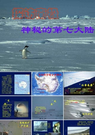 七年级地理下册：第十章 极地地区(课件)人教版新课标 课件