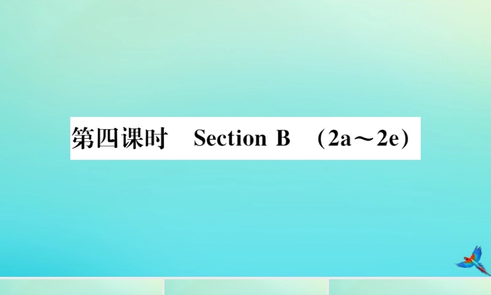 (河南专版)九年级英语全册 Unit 7 Teenagers should be allowed to choose their own clothes(第4课时)习题课件 (新版)人教新目标版 课件
