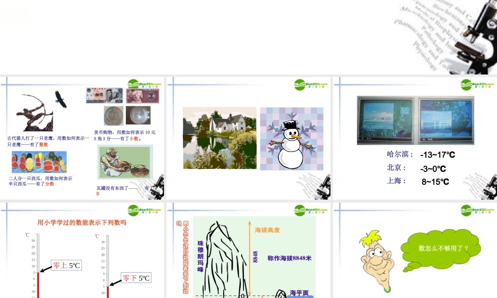 七年级数学上册 1.1 正数和负数课件(5) 人教新课标 课件