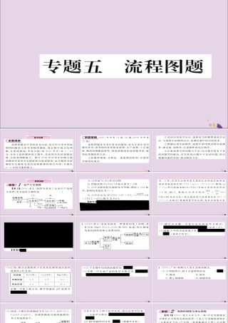 (遵义专版)中考化学总复习 第2编 重点题型突破篇 专题5 流程图题(精讲)课件