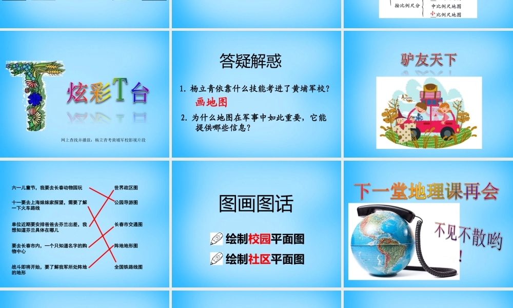 七年级地理上册 1.3 地图的阅读课件 (新版)新人教版 课件