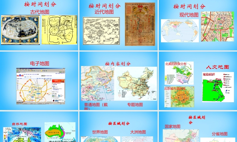 七年级地理上册 1.3 地图的阅读课件 (新版)新人教版 课件