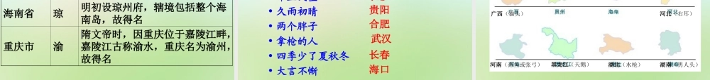 七年级历史与社会下册 第五单元 第一课 第2框 国土与人民课件 人教版 课件