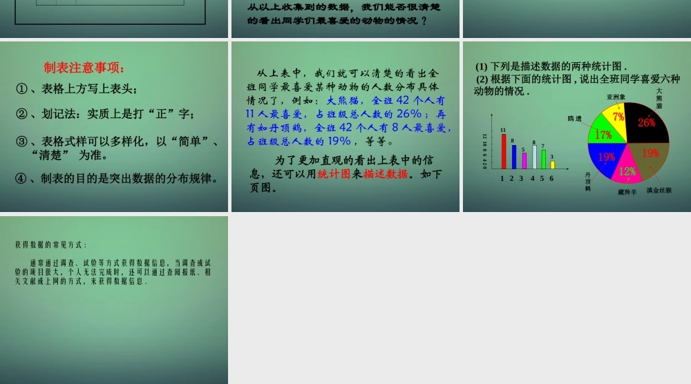 七年级数学上册 6.1 数据的收集课件 (新版)北师大版 课件