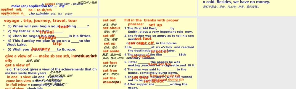 unit13 language points in reading 人教版高二英语Unit13 The water planet单元完整课件 人教版高二英语Unit13 The water planet单元完整课件