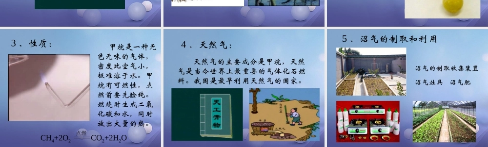 九年级化学上册 第七单元 燃料及其利用 课题2 燃料的合理利用与开发 有机物的初步知识素材 (新版)新人教版 素材
