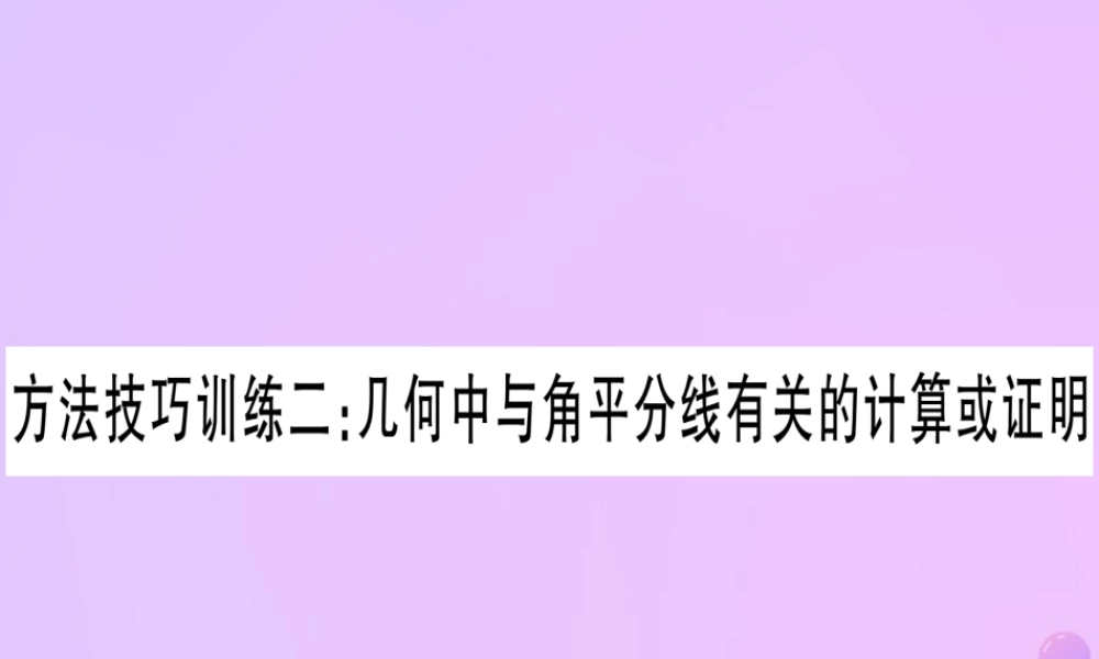 (云南专用)中考数学 第一轮 考点系统复习 方法技巧训练二作业课件