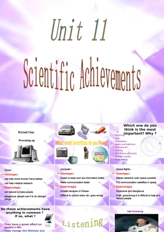 unit11 scientific achievements   人教版高二英语Unit11 scientific achievement单元完整课件 人教版高二英语Unit11 scientific achievement单元完整课件