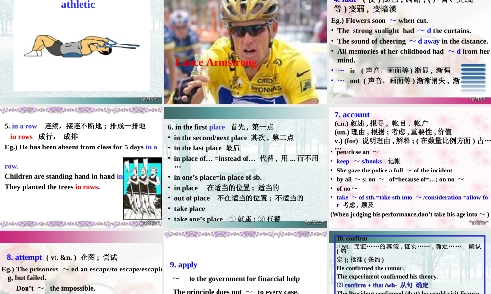 Unit1 Lvocabulary课件示例 人教版 课件