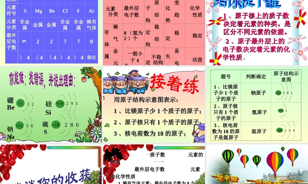 九年级化学离子课件二 新课标 人教版 课件