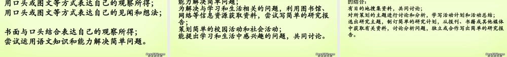 中考语文复习课件口语交际与综合探究 课件