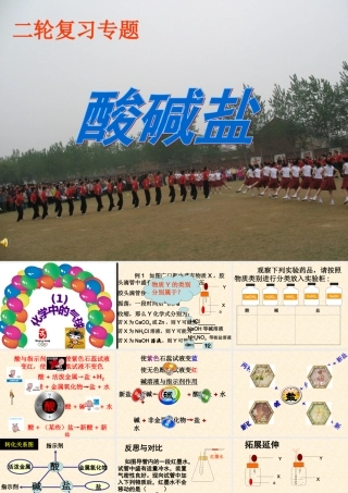 九年级化学下册酸碱盐的复习课件人教版 课件