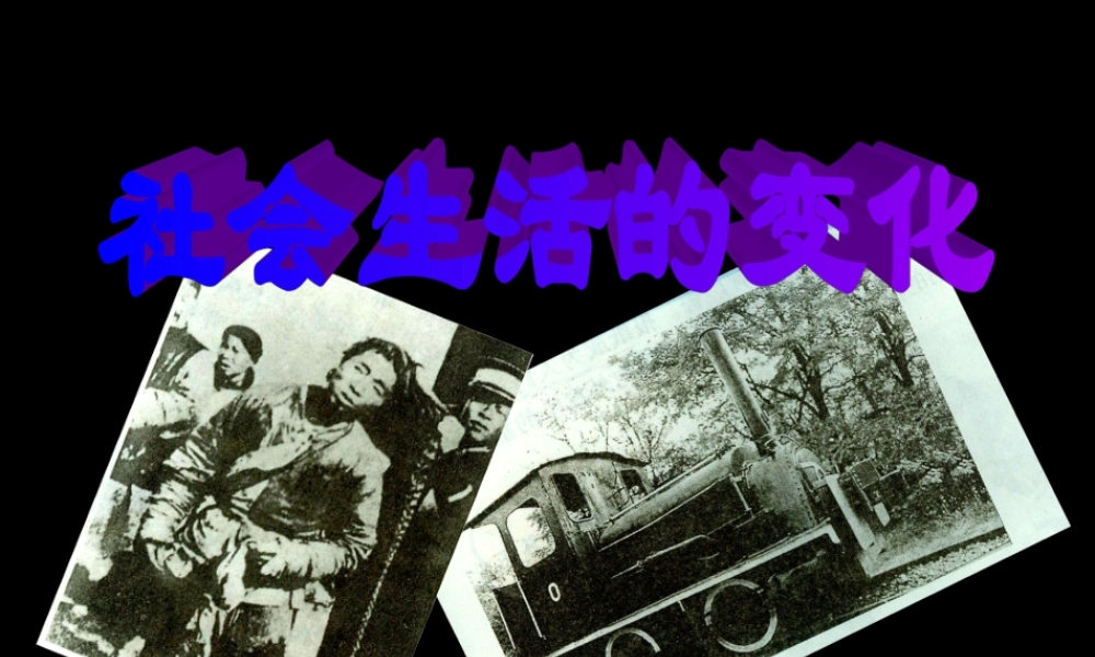 七年级历史社会生活的变化课件4 鲁教版 课件