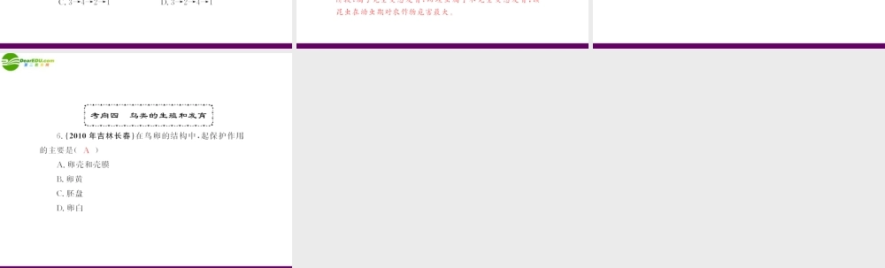 (随堂优化训练)八年级生物下册 第七单元 第一章 章末知识提升 配套课件 人教新课标版 课件
