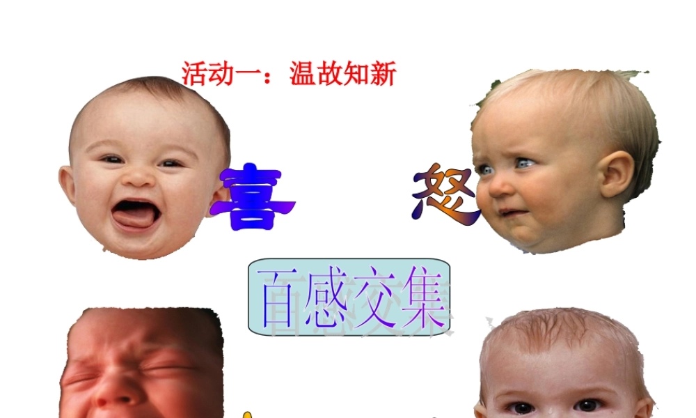 七年级政治上第六课第二框(学会调控情绪)课件人教版 课件