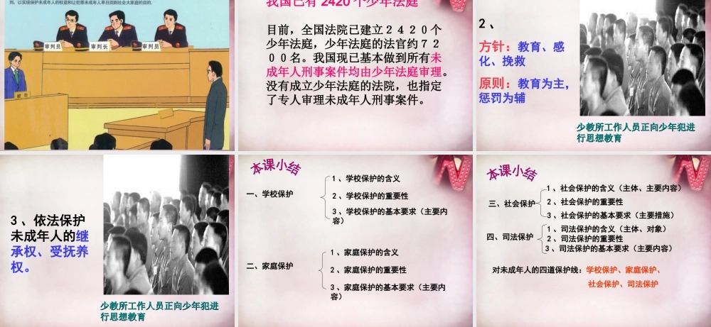 七年级政治下册 第五单元 第第2框 社会与司法课件 苏教版 课件