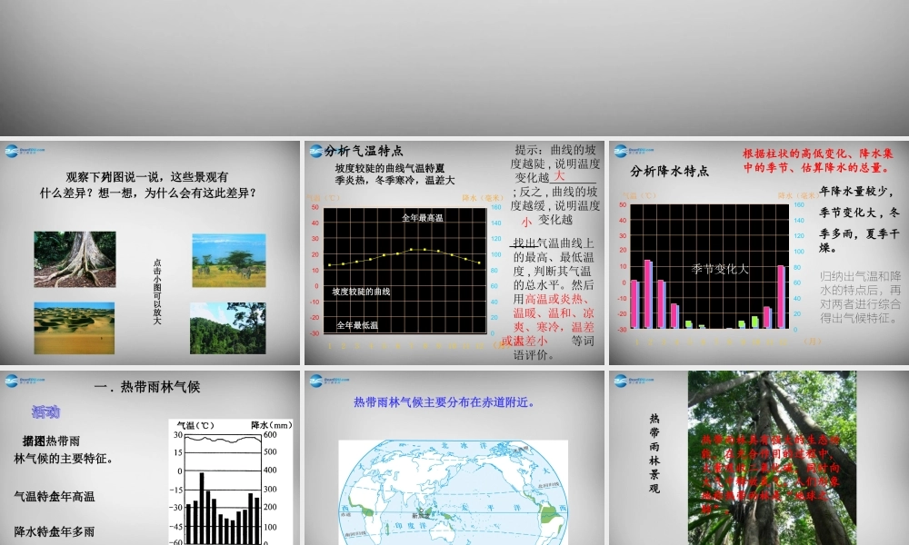 七年级地理上册 第四章 世界的气候课件 湘教版 课件