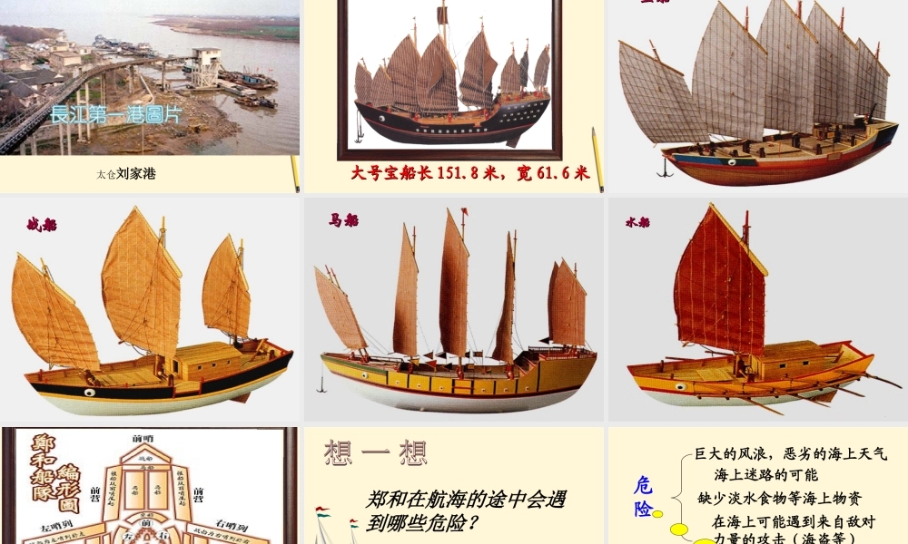 七年级历史下册 8.2(明朝的对外经济文化交流)课件 川教版 课件