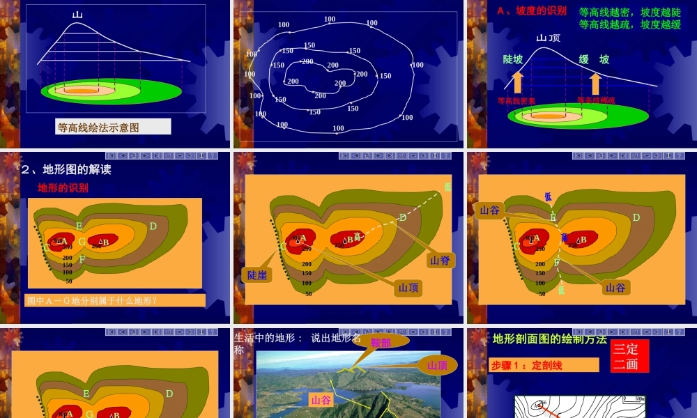 七年级地上册地图  课件新人教版 课件