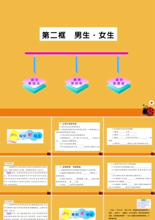 11-12版八年级政治上册 2-3-2(男生·女生)配套课件 人教实验版 课件