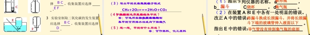 九年级化学(二氧化碳制取)课件 人教新课标版 课件