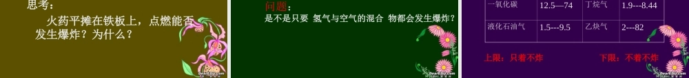 九年级化学第四单元第一节燃烧与灭火课件 新课标 鲁教版 课件