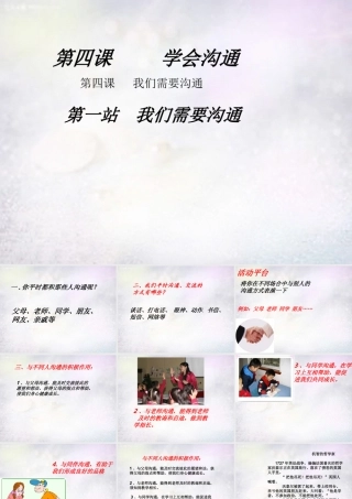 七年级政治下册 4.2 我们需要沟通课件 北师大版 课件