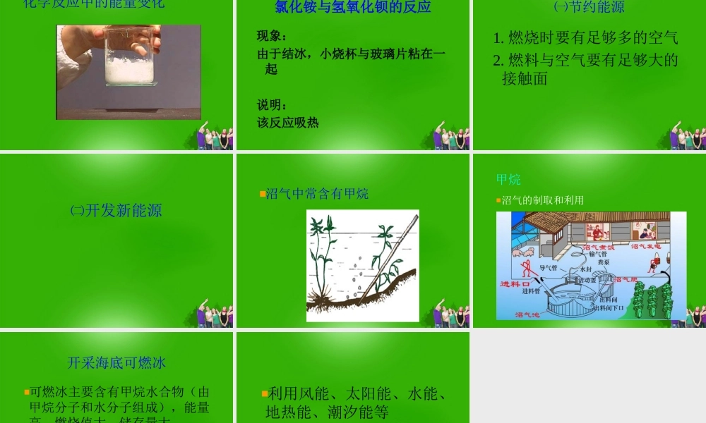 九年级化学上册 七单元燃料和热量课件 人教新课标版 课件