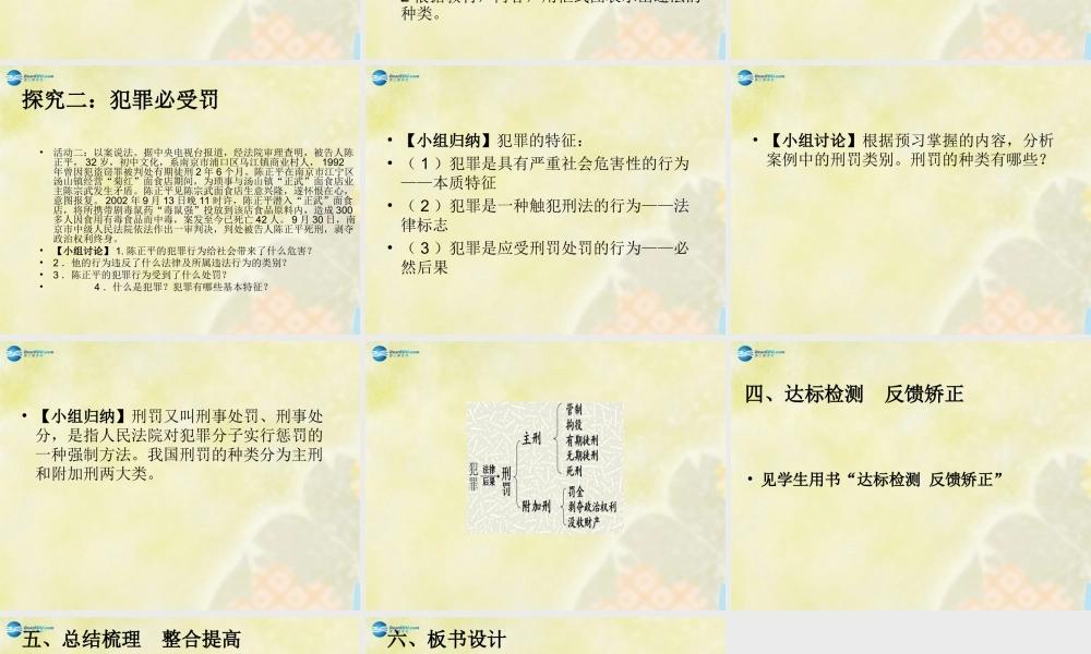 七年级政治下册 第七课 第二框 法不可违课件 新人教版 课件